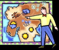 Weather map (cartoon)